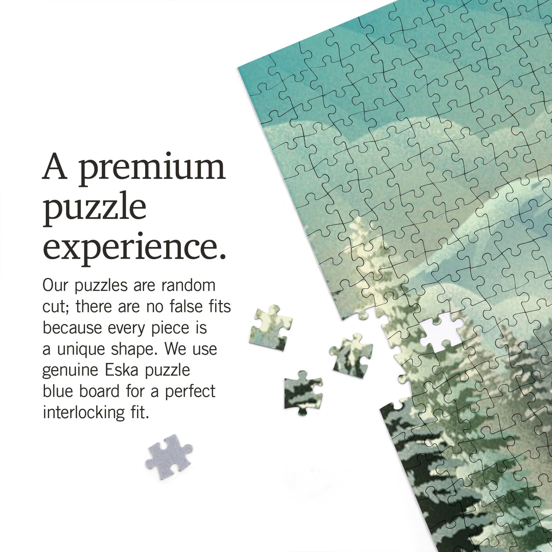 Holiday Tradition, Christmas Tree Farm, 1000 Piece Jigsaw Puzzle