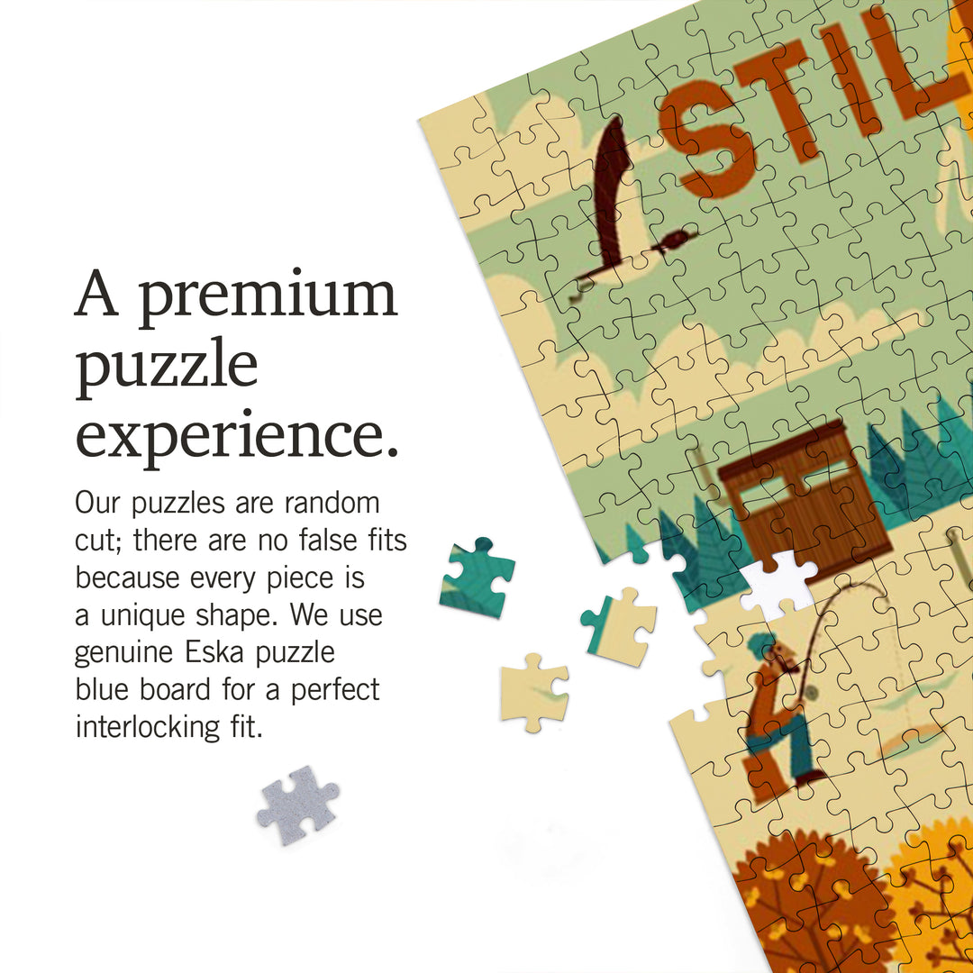 Stillwater, Minnesota, Geometric, 1000 Piece Jigsaw Puzzle