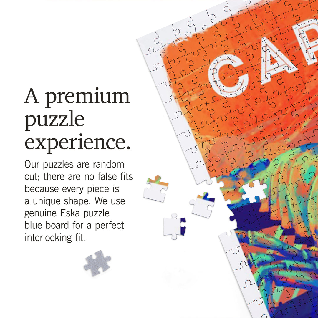 Cape Cod, Massachusetts, Vivid, Lobster, 1000 Piece Jigsaw Puzzle