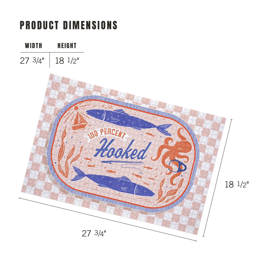 Dockside Series, 100% Hooked, 1000 Piece Jigsaw Puzzle