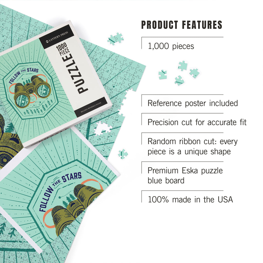 Lake Life Series, Follow The Stars, 1000 Piece Jigsaw Puzzle