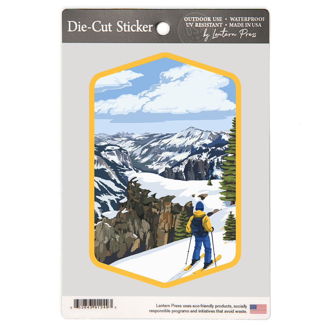 Painterly, Enjoy The View, Vinyl Sticker