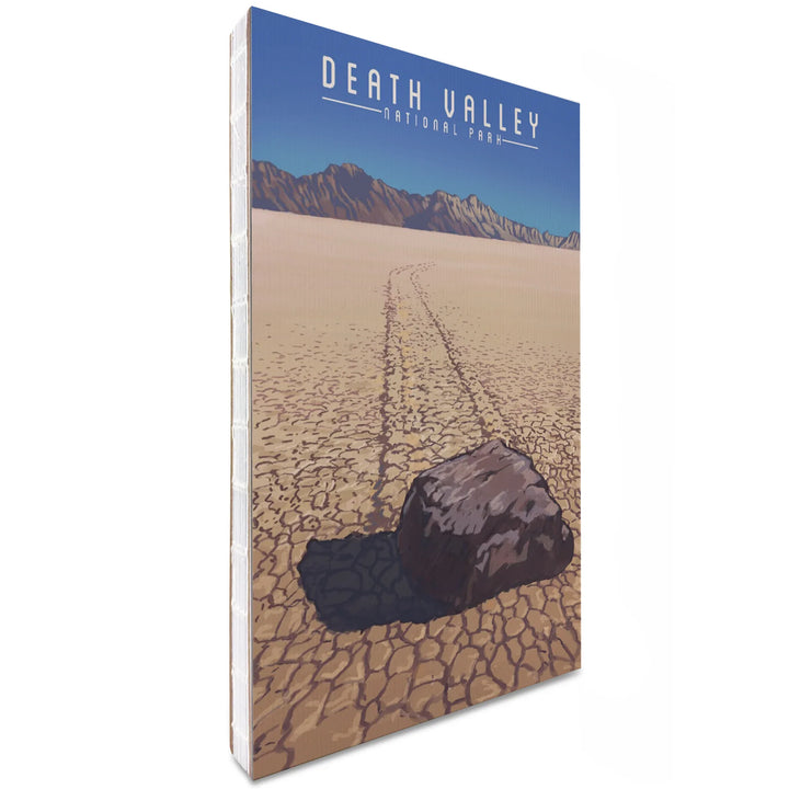 Lined 6x9 Journal, Death Valley National Park, California, Racetrack Playa, Lay Flat, 193 Pages, FSC paper