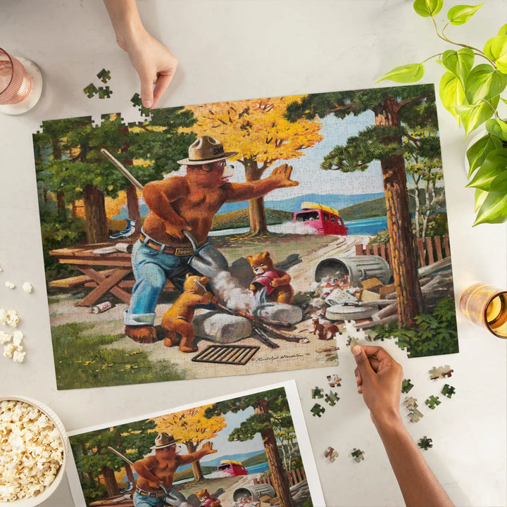 Smokey Bear, Hey Come Back, You Forgot Something, Jigsaw Puzzle