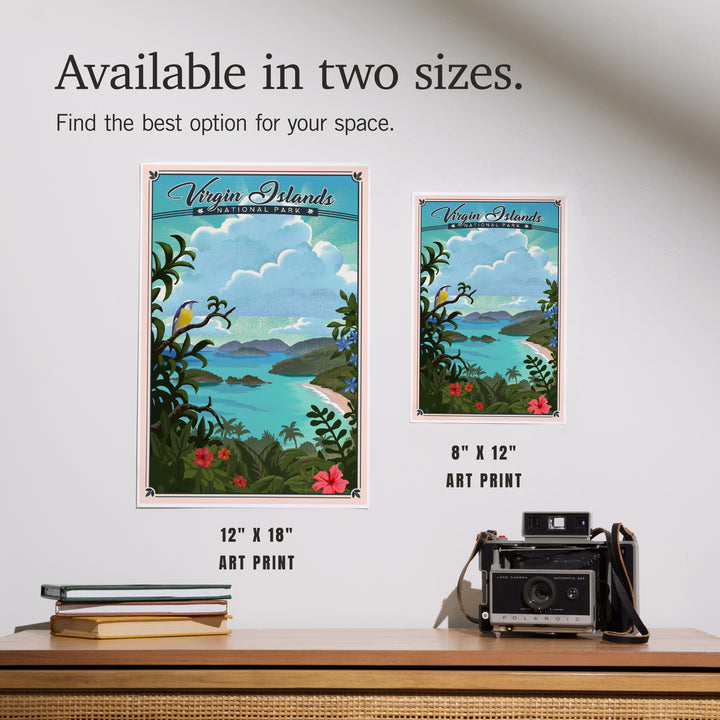 Virgin Islands National Park, Lithograph, Art & Giclee Prints