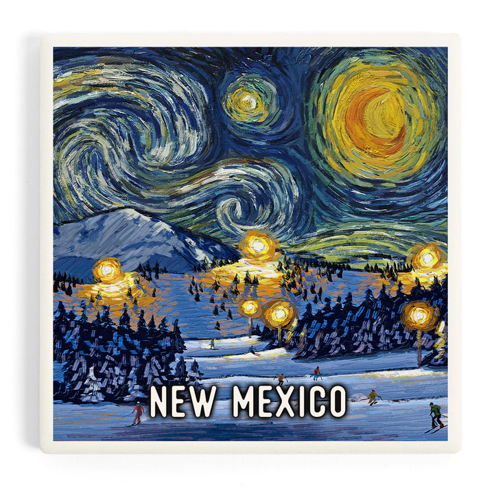 New Mexico, Starry Night, Ski, Coasters