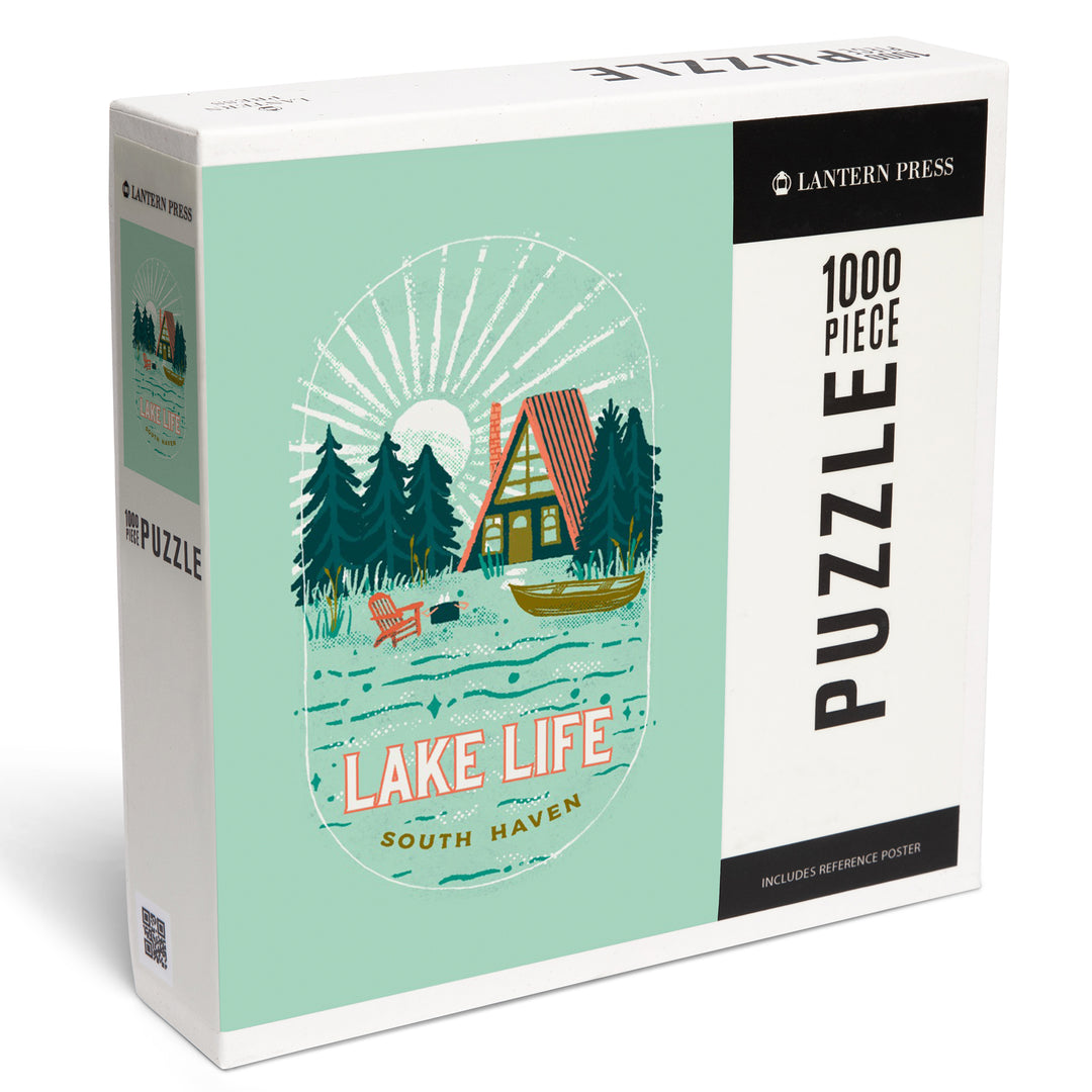 South Haven, Lake Life Series, Lake life,, 1000 Piece Jigsaw Puzzle