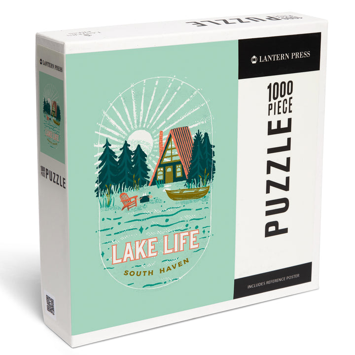 South Haven, Lake Life Series, Lake life,, 1000 Piece Jigsaw Puzzle