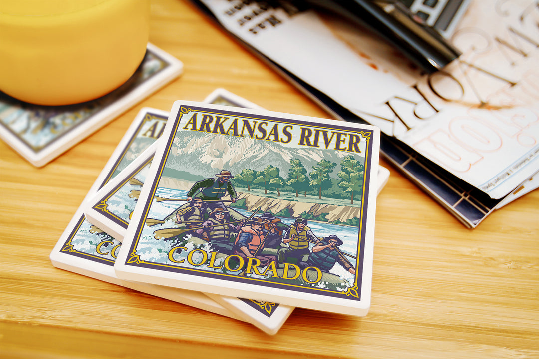 Arkansas River, Colorado, River Rafting, Coaster Set