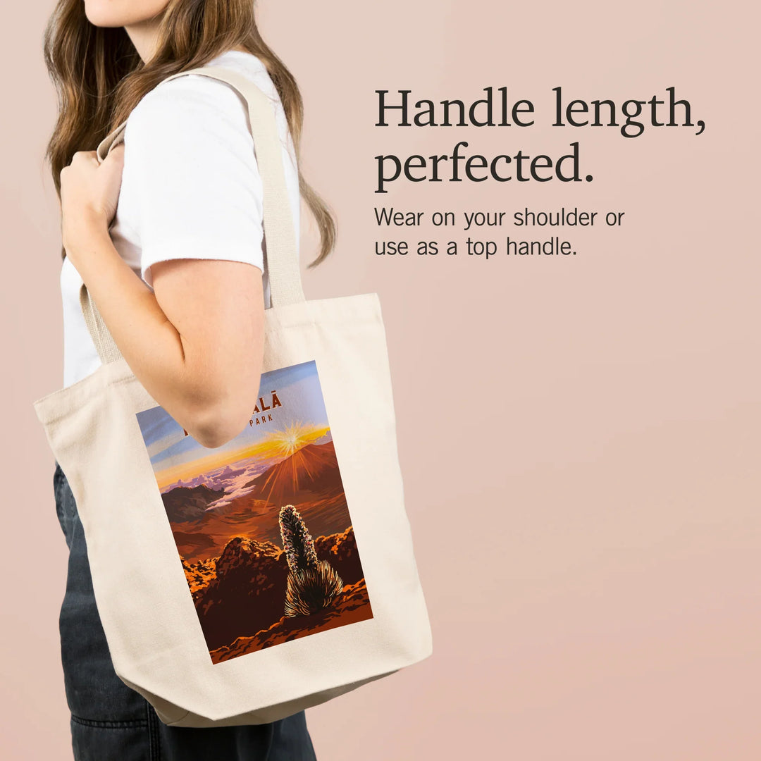 Haleakala National Park, Hawaii, Painterly Series, Tote Bag
