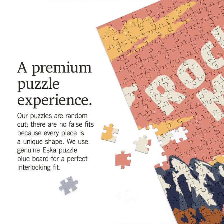 Rocky Mountains, Colorado, Explorer Series, 1000 Piece Jigsaw Puzzle