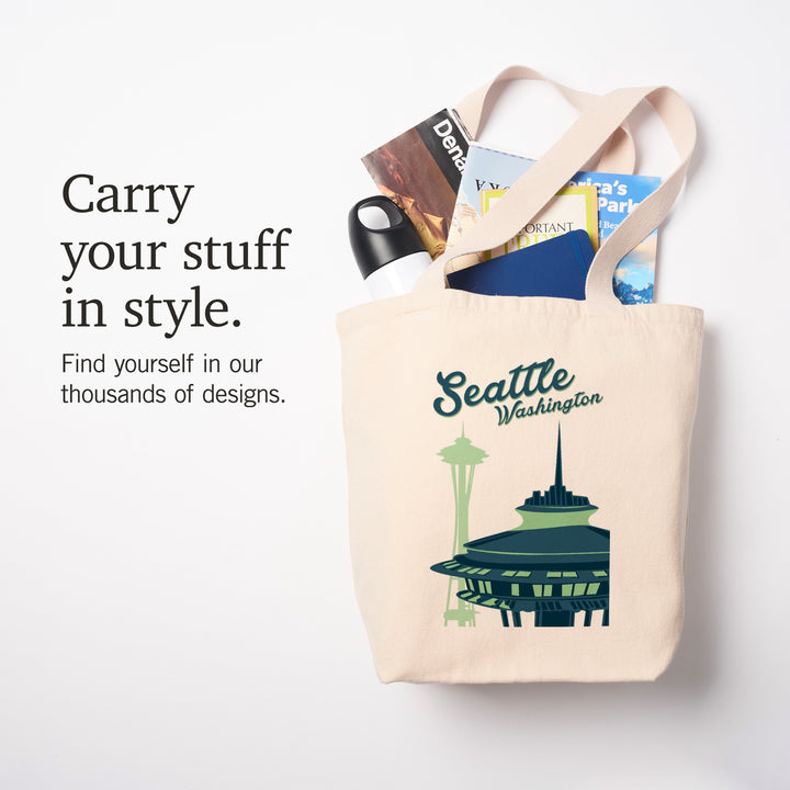 Seattle, Washington, The Space Needle, Tote Bag