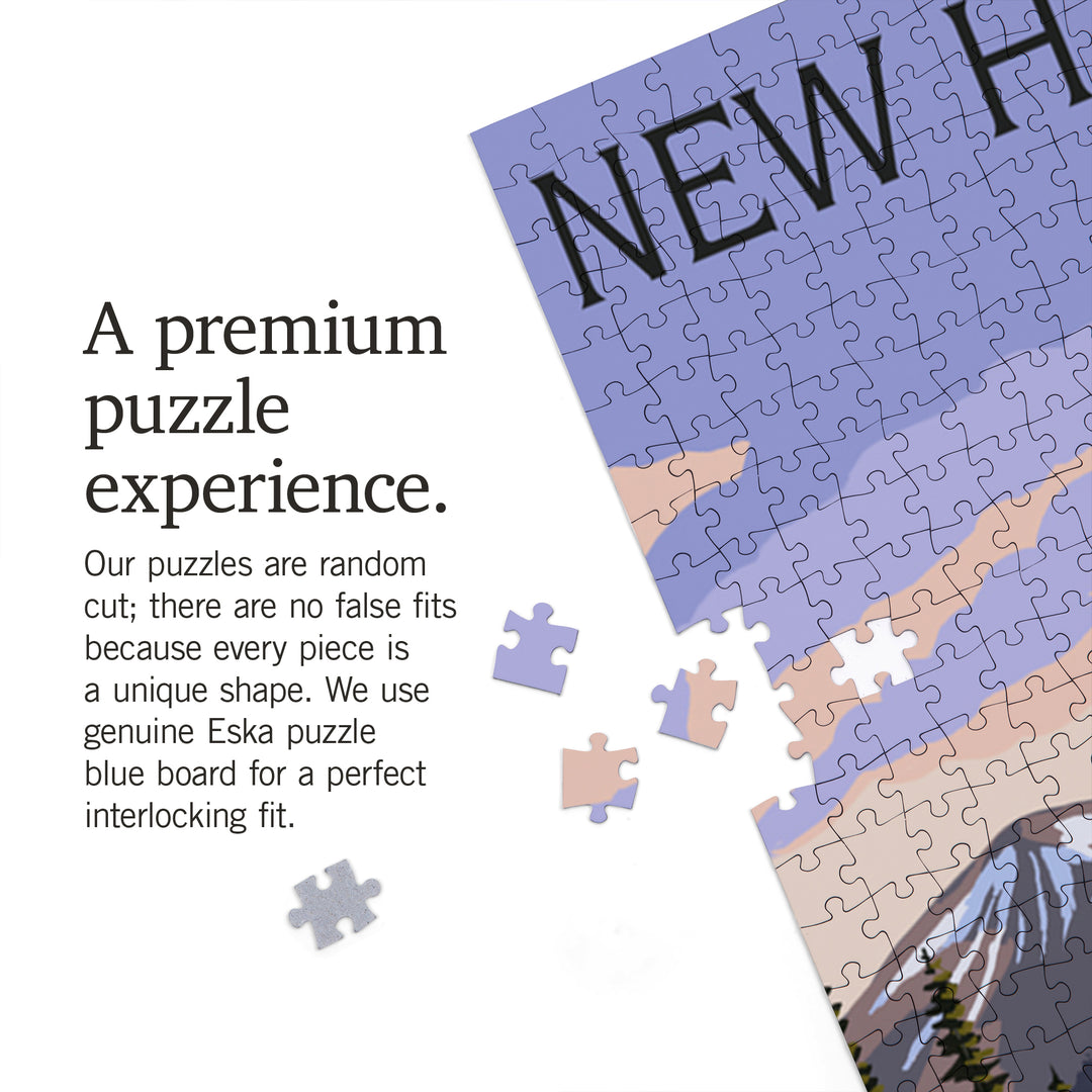 New Hampshire, Moose and Calf, Jigsaw Puzzle