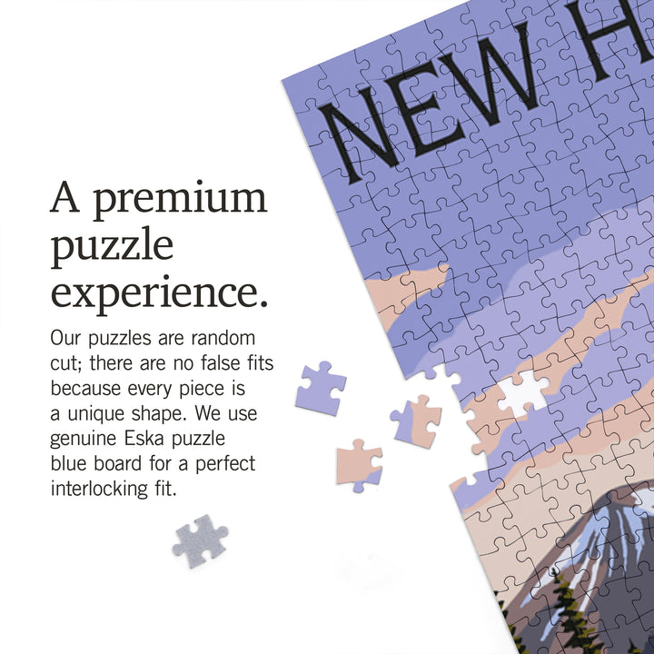 New Hampshire, Moose and Calf, Jigsaw Puzzle
