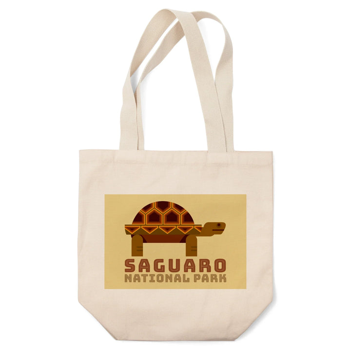 Saguaro National Park, Arizona, Tortoise, Geometric,, Tote Bag