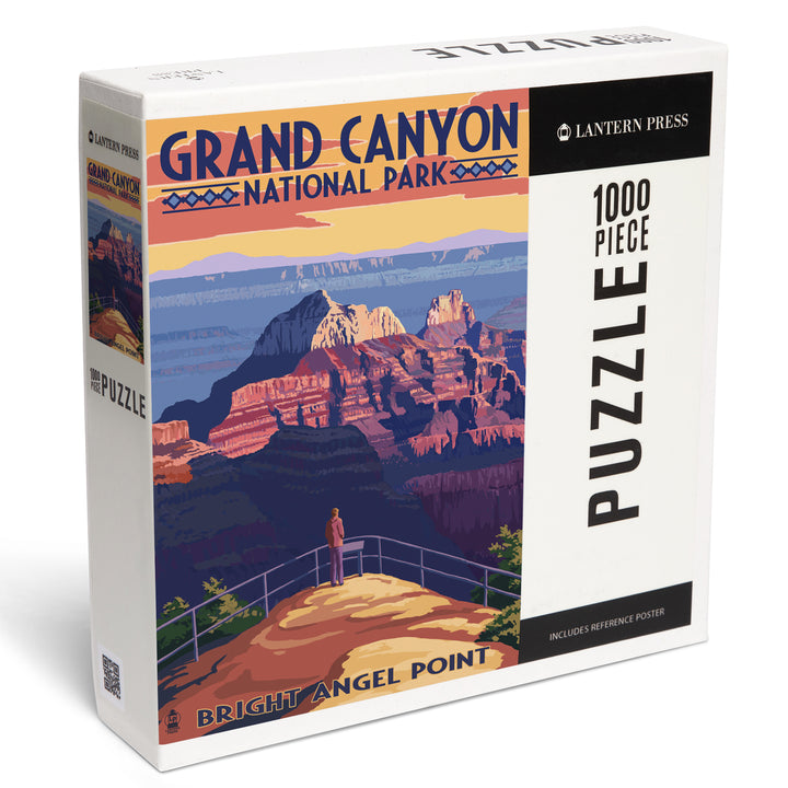 Grand Canyon National Park, Arizona, Bright Angel Point, Jigsaw Puzzle