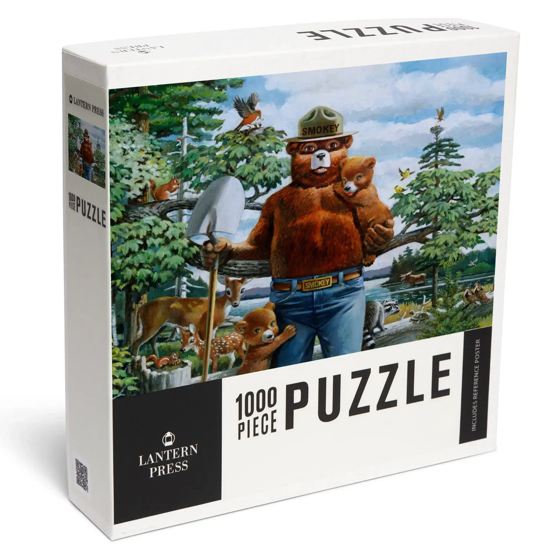Smokey Bear, Smokey Says, Prevent Wildfires, Jigsaw Puzzle