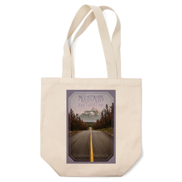 Jasper National Park, Canada, Icefields Parkway, , Photography, Tote Bag