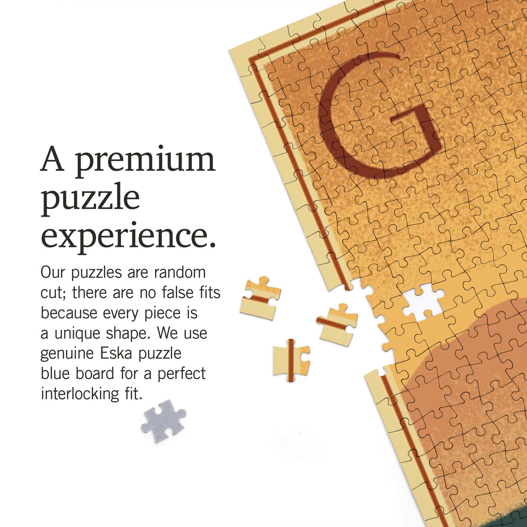 Greece, Lithograph, 1000 Piece Jigsaw Puzzle