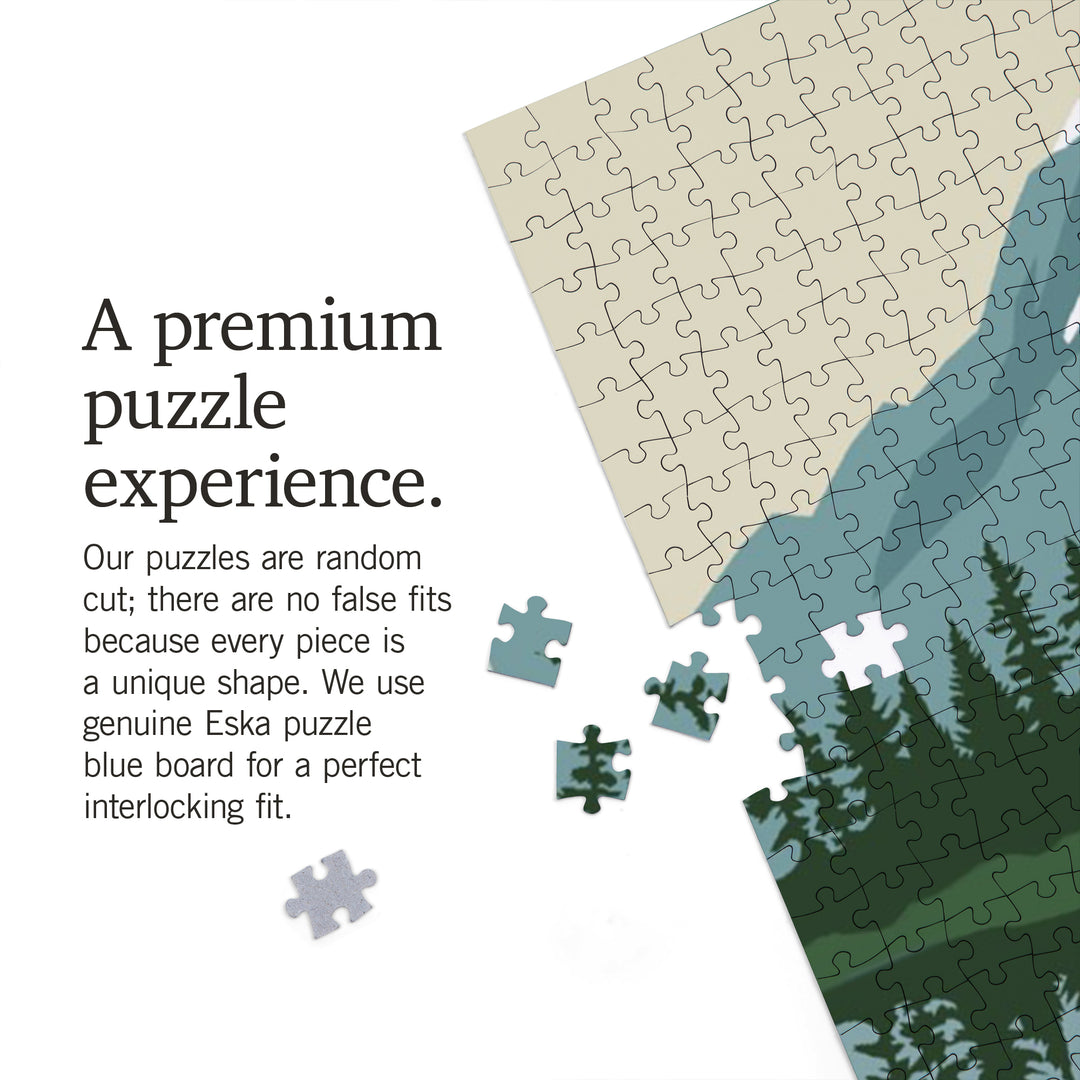 Mount Rainier National Park, Washington, Bears, 1000 Piece Jigsaw Puzzle