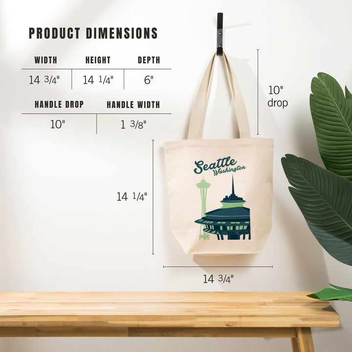Seattle, Washington, The Space Needle, Tote Bag