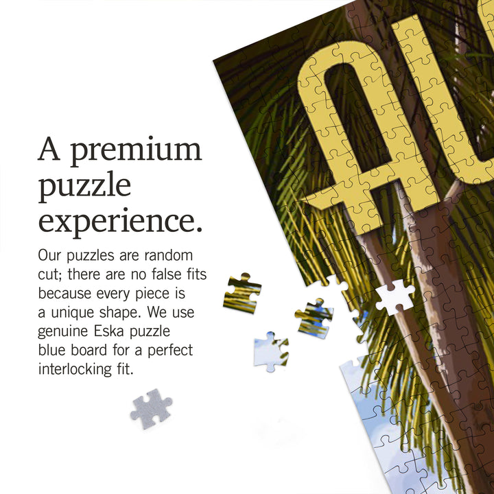 Kaua'i, Hawaii, Hammock Scene, Jigsaw Puzzle