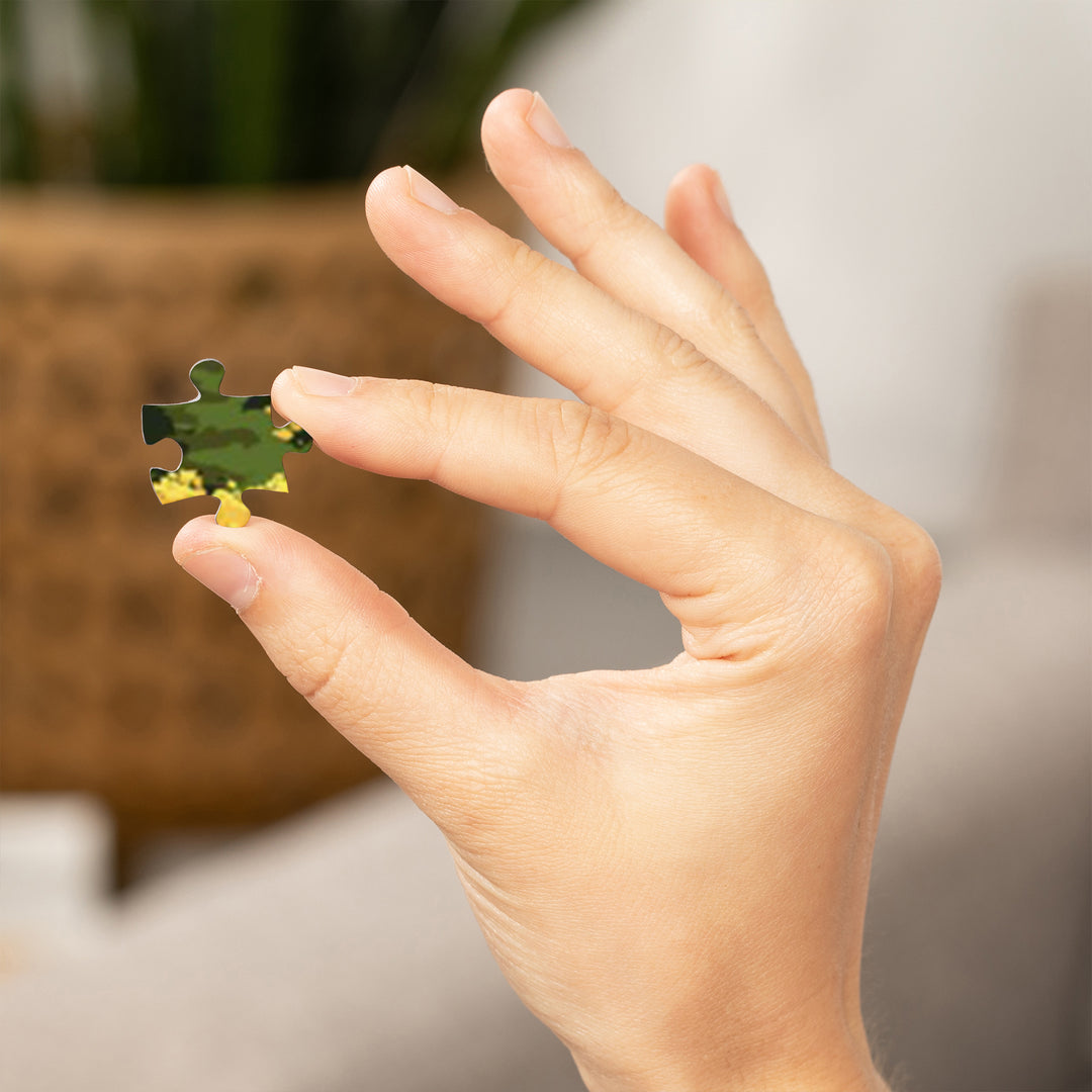 Red River, New Mexico, Painterly, Waterfall, 1000 Piece Jigsaw Puzzle