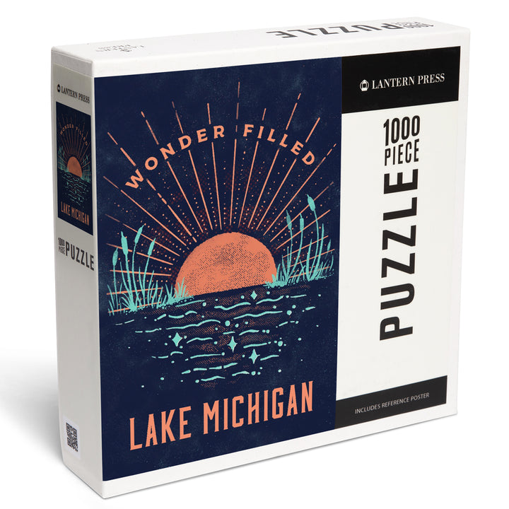 Lake Michigan, Lake Life Series, Wonder Filled, Jigsaw Puzzle