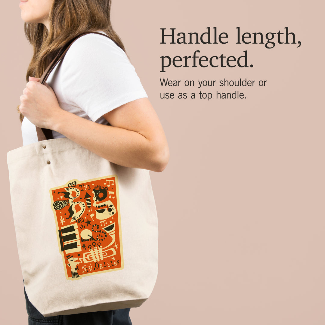 New Orleans, Louisiana, The Big Easy, Contour, Deluxe Tote