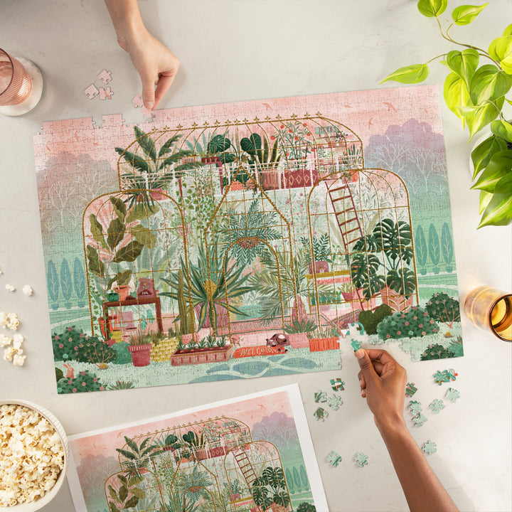 Verdant Greenhouse, Jigsaw Puzzle