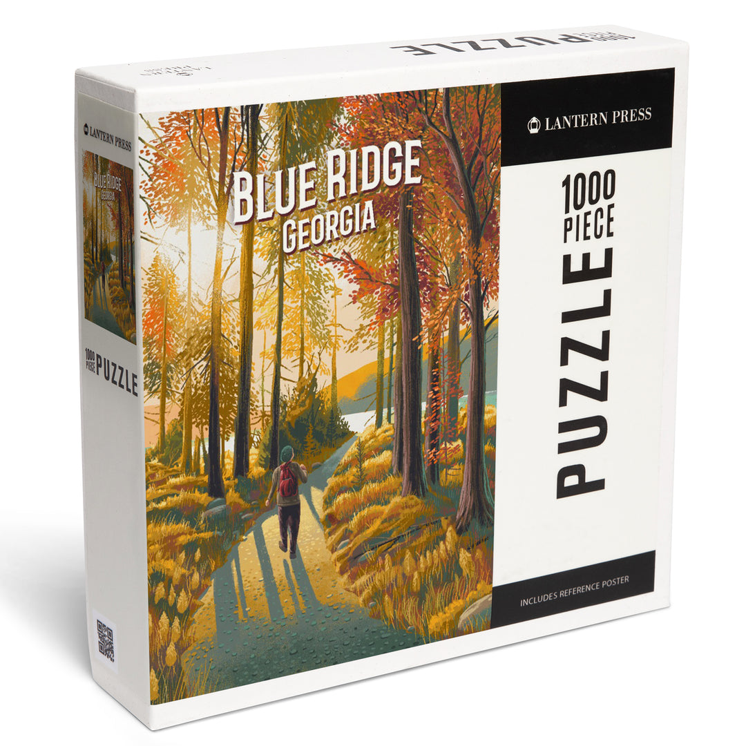 Blue Ridge, Georgia, Walk In The Woods, Day Hike, 1000 Piece Jigsaw Puzzle