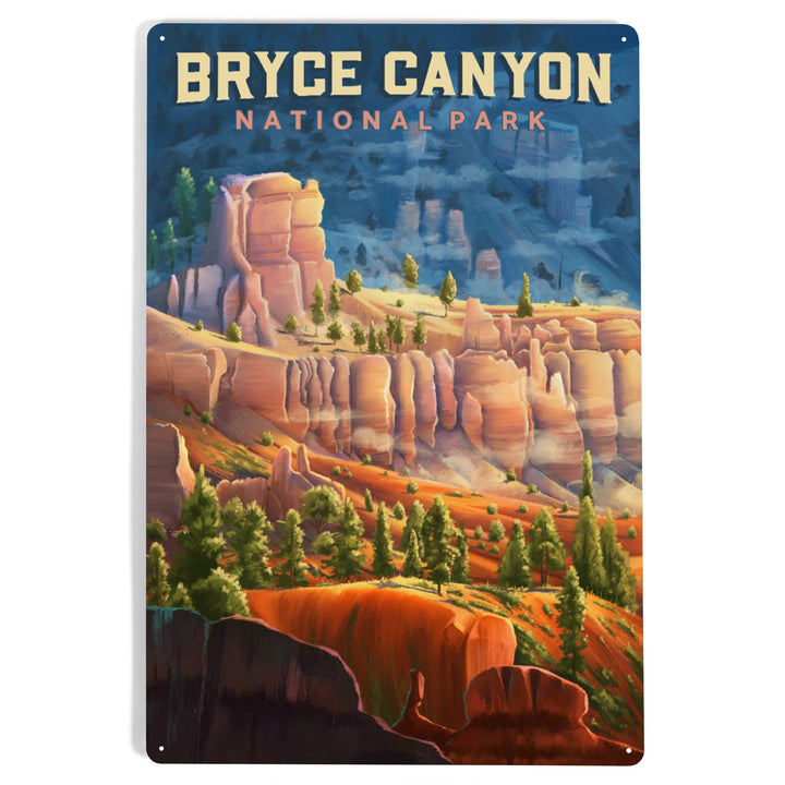 Bryce Canyon National Park, Utah, Oil Painting, Metal Signs