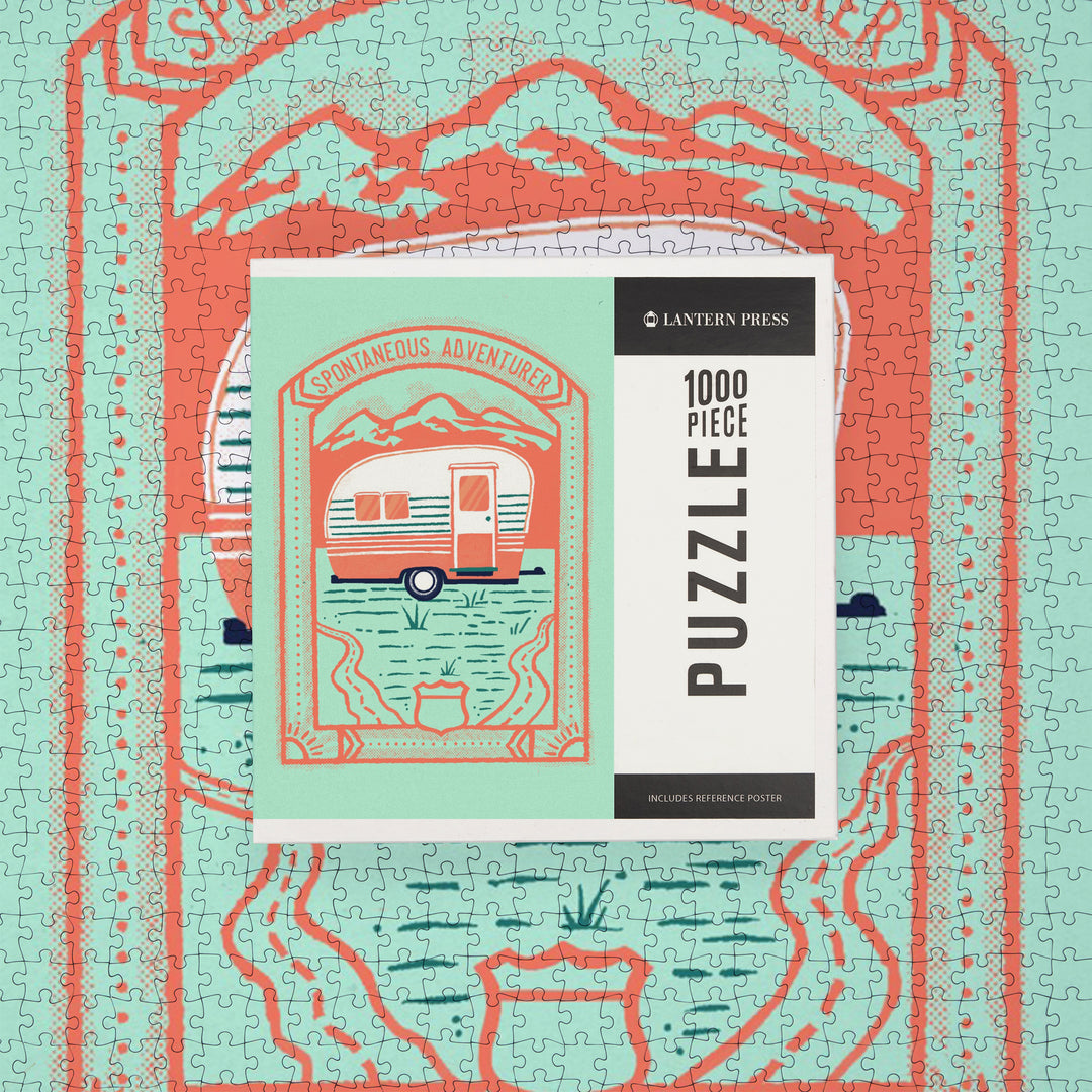 Lake Life Series, Spontaneous Adventurer, 1000 Piece Jigsaw Puzzle