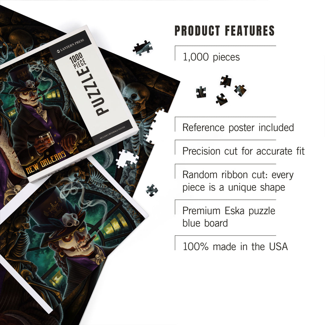 New Orleans, Louisiana, Voodoo, 1000 Piece Jigsaw Puzzle