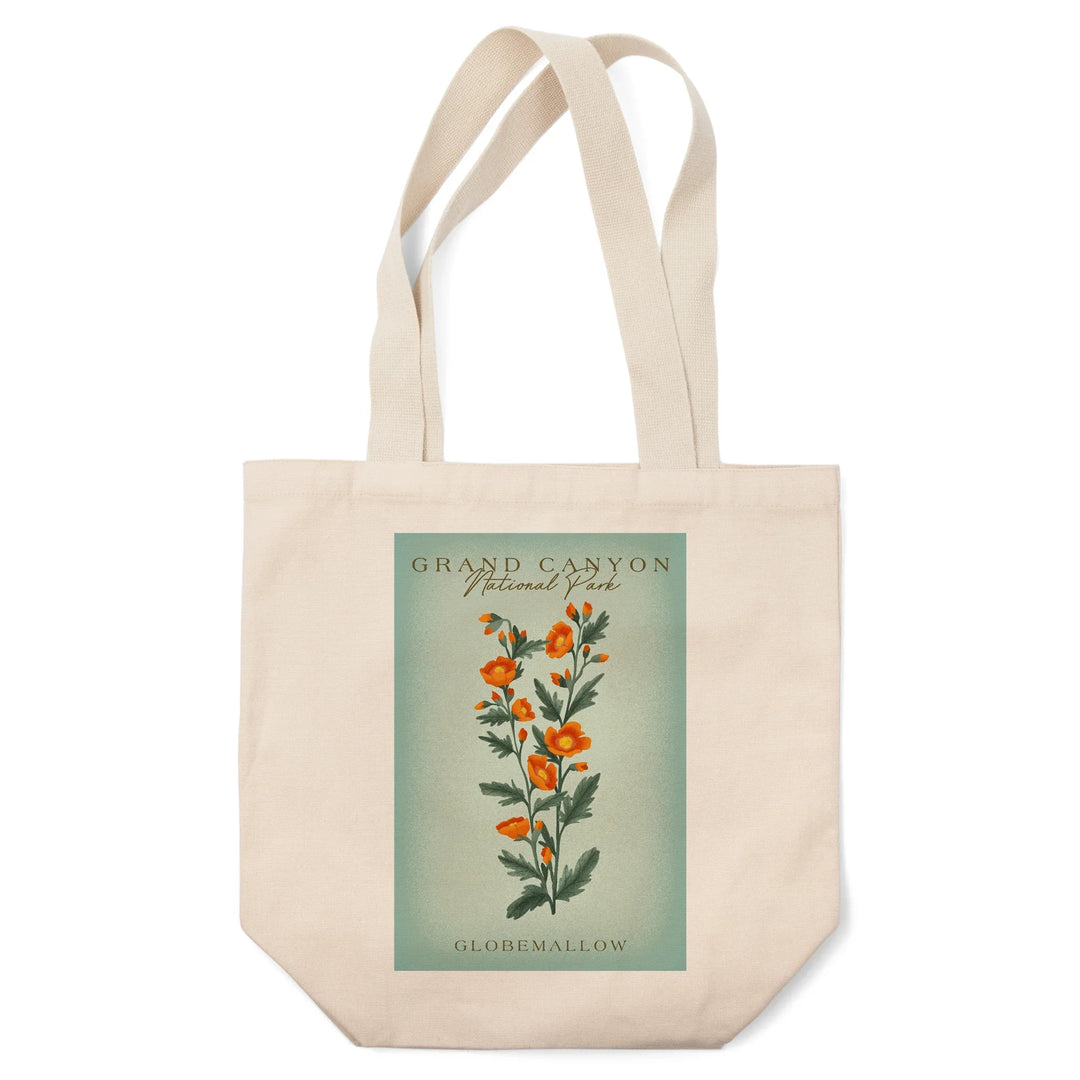 Grand Canyon National Park, Arizona, Globemallow, Vintage Flora, Tote Bag