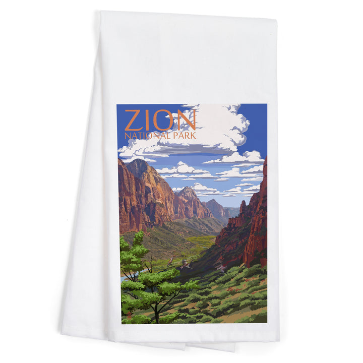 Zion National Park, Utah, Organic Cotton Kitchen Tea Towels