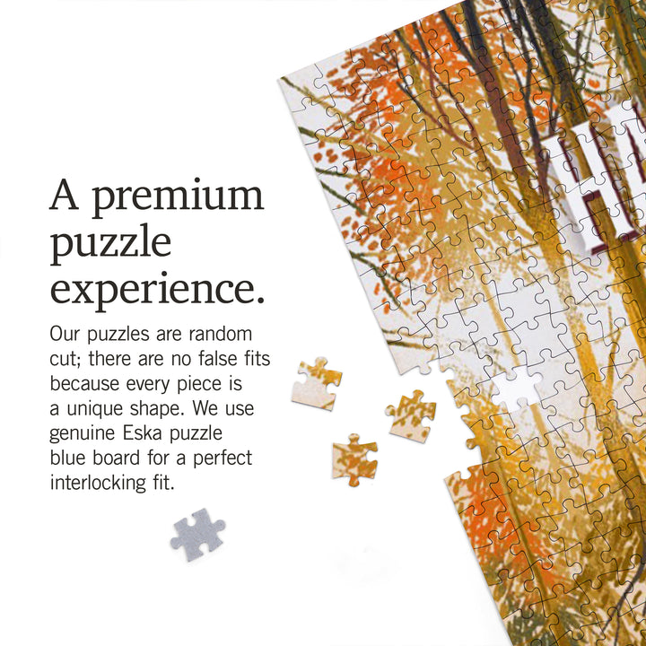 Hardwick, Vermont, Walk in the Woods, Day Hike, 1000 Piece Jigsaw Puzzle