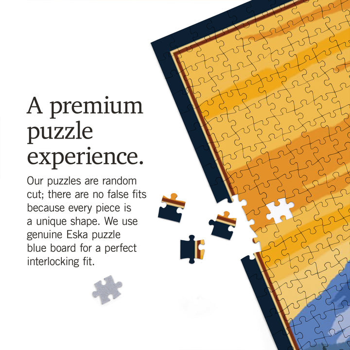 Vancouver, Washington, Mountain Bike Scene, 1000 Piece Jigsaw Puzzle