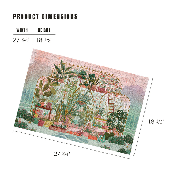 Verdant Greenhouse, Jigsaw Puzzle