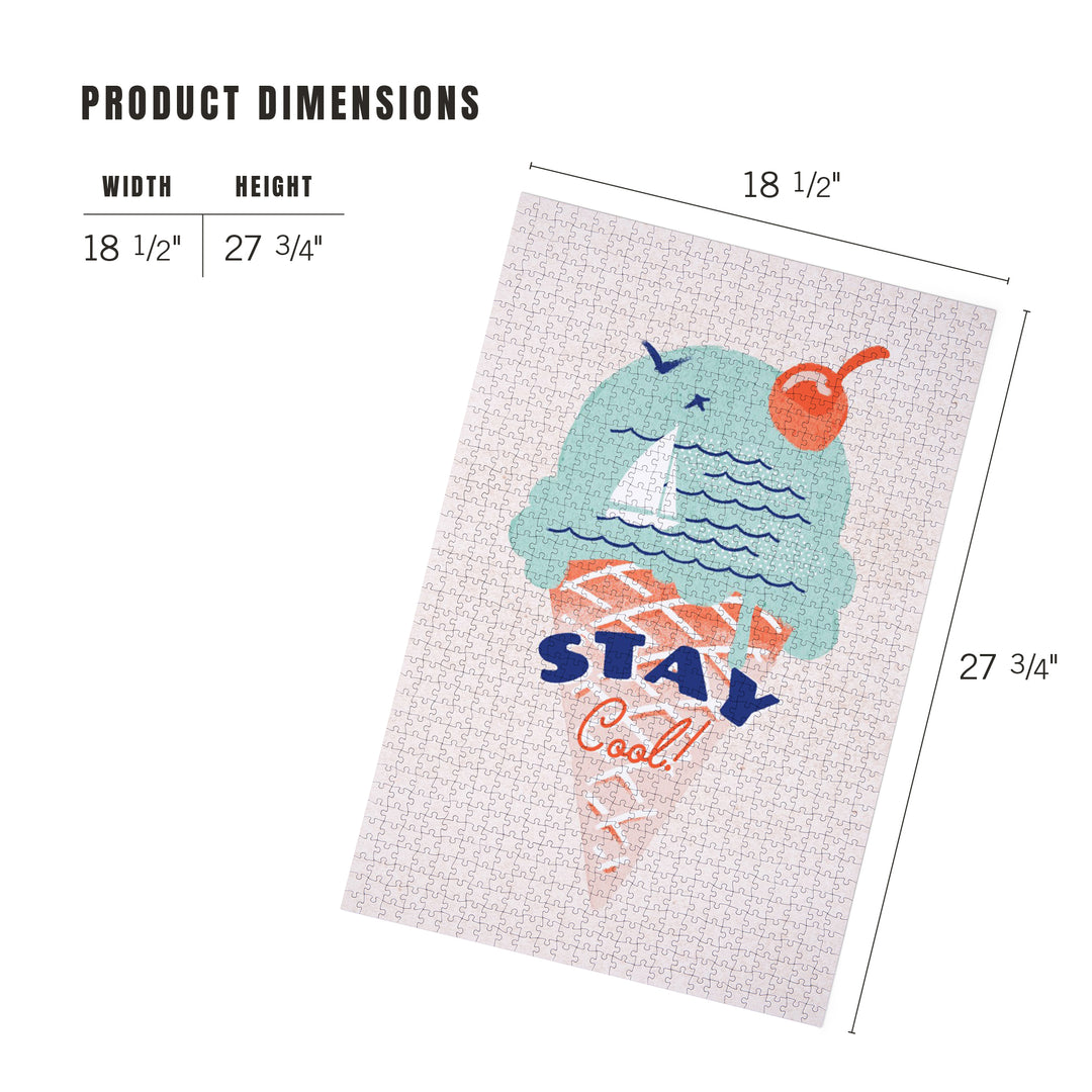 Dockside Series, Stay Cool, 1000 Piece Jigsaw Puzzle