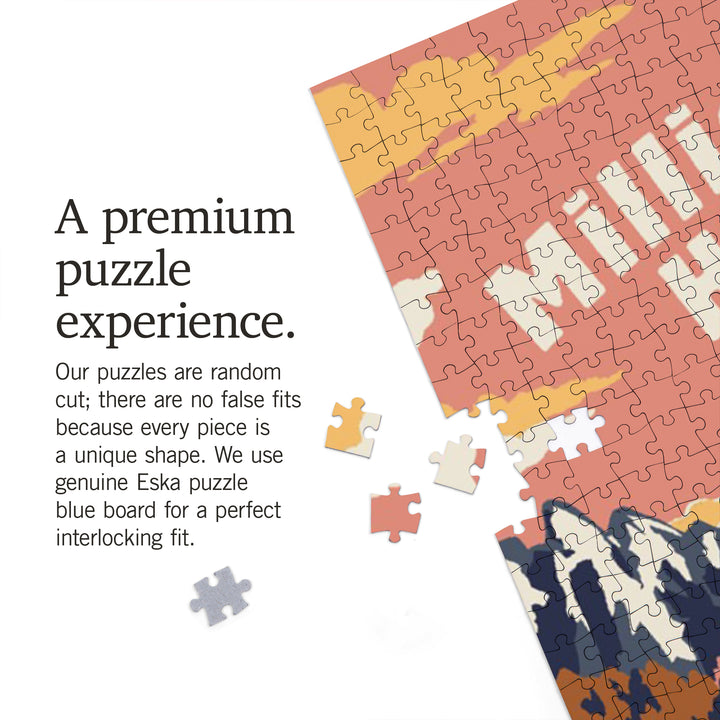 Colorado, Explorer Series, Million Dollar Highway, 1000 Piece Jigsaw Puzzle