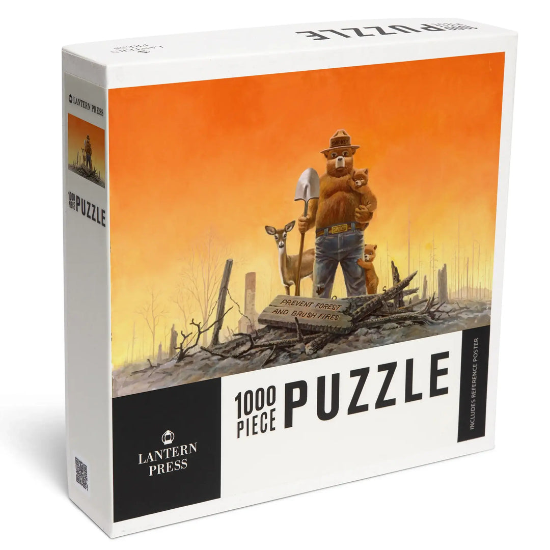 Smokey Bear, Why?, Prevent Forest and Brush Fires, Jigsaw Puzzle