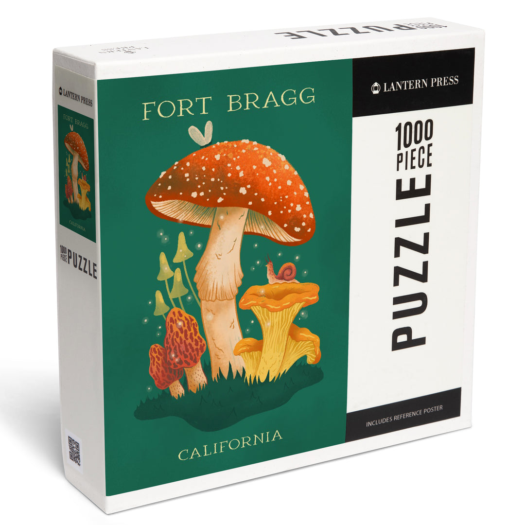 Fort Bragg, California, Mushroom Cluster, Jigsaw Puzzle