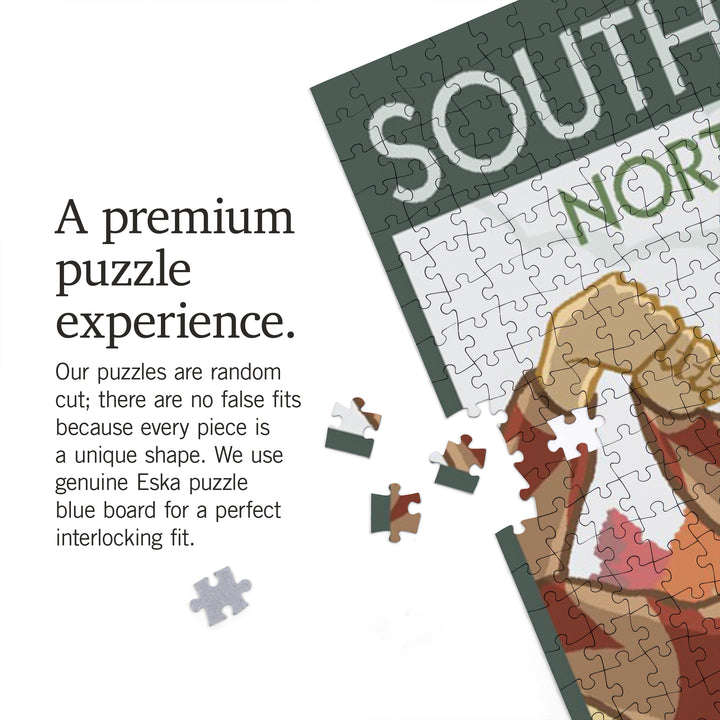 Southern Pines, North Carolina, Golfer, Jigsaw Puzzle