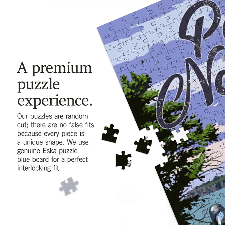 Pacific Northwest, Bike and Ferry, 1000 Piece Jigsaw Puzzle