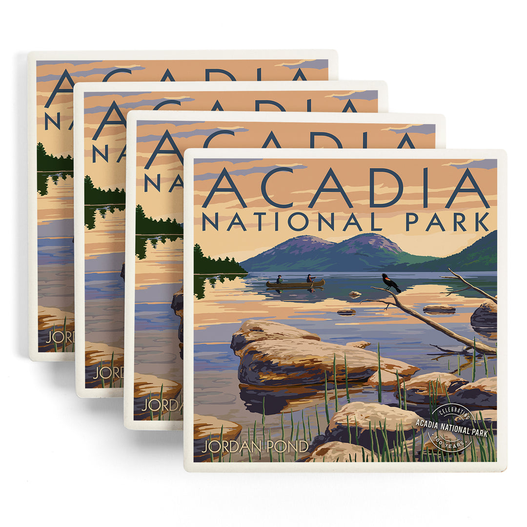 Acadia National Park, Maine, Celebrating 100 Years, Jordan Pond, Coasters
