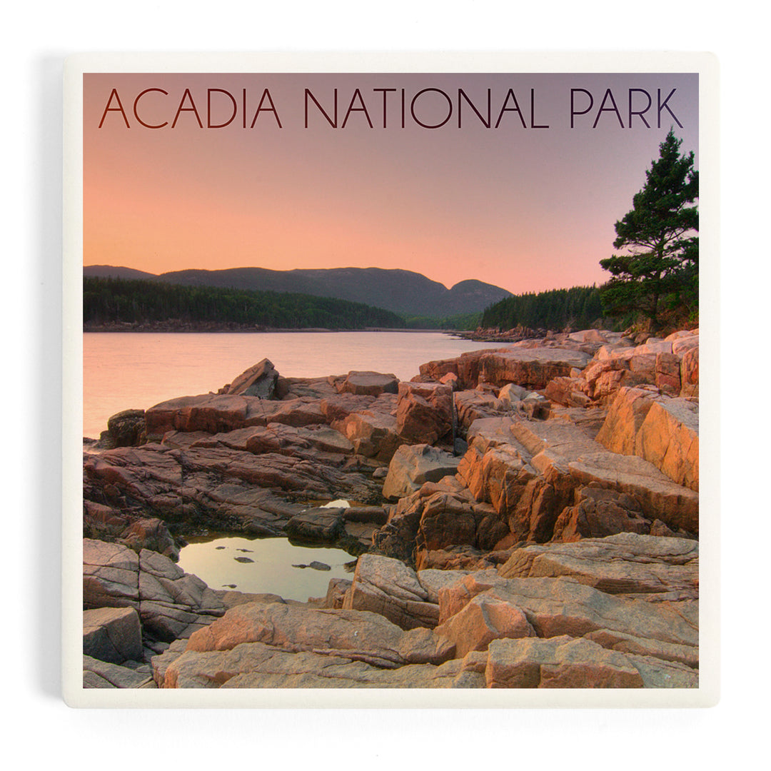 Acadia National Park, Maine, Rocks and Water, Coasters