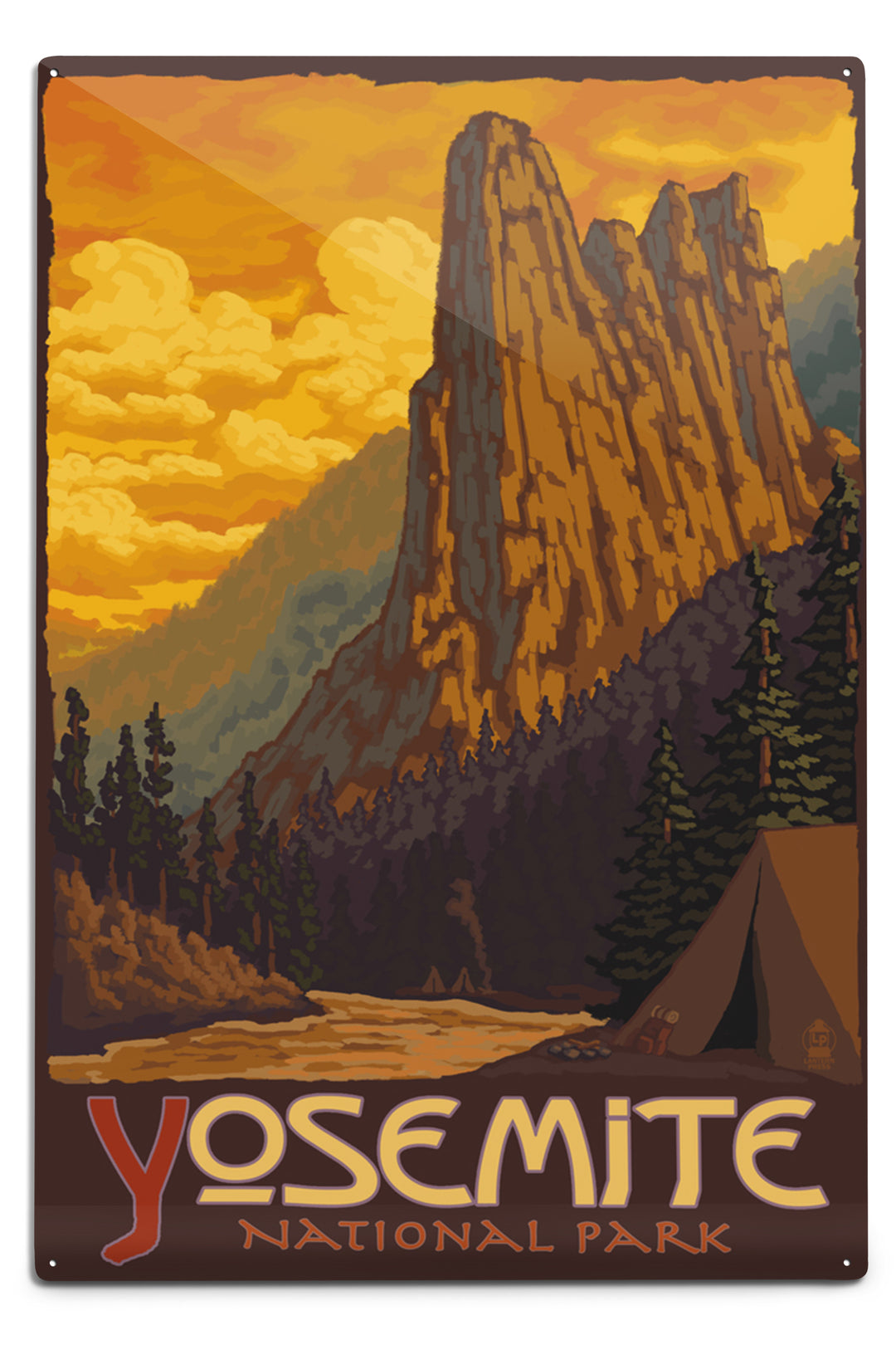 Yosemite National Park, California, Sentinel, Metal Signs