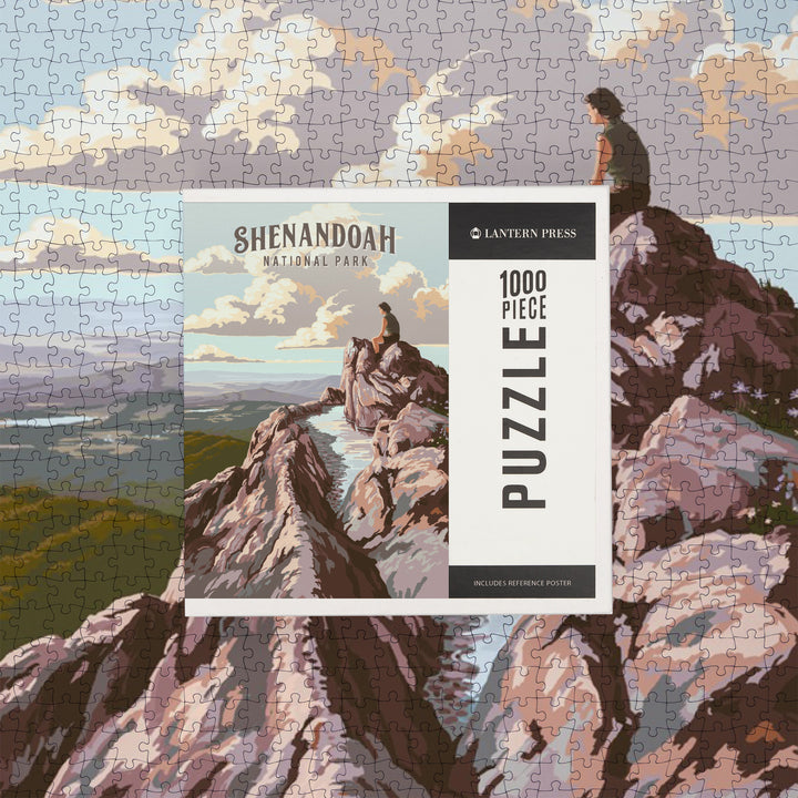Shenandoah National Park, Virginia, Painterly National Park Series, Jigsaw Puzzle