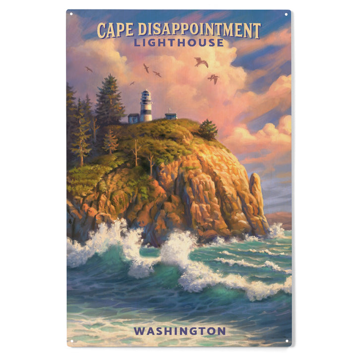 The Columbia-Pacific Coast, Washington 123307, Wood Sign and Postcards